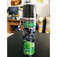 Comno 2 chai Dầu xịt đánh bóng da, gỗ Karshine 500ml