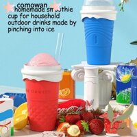 Comowan 500 ML Slushy Maker Cup, Cốc Smoothie mùa hè tự làm lạnh nhanh, Cốc ép nước ép dung tích lớn cầm tay DIY