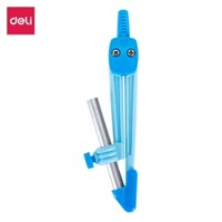 Compa học sinh Deli, HồngXanh - 1 hộp - E8621 - Xanh dương