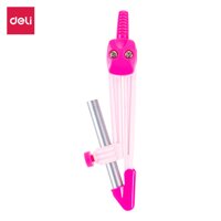 Compa học sinh Deli, HồngXanh - 1 hộp - E8621 - Hồng