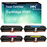 Compatible (4-Pack, B+C+M+Y, Double Yield) Cartridge 054H CRG-054H Toner Cartridge 054 Used for Canon Color imageCLASS MF642CDW LBP622CDW MF644CDW ...