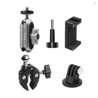 Compatible Handlebar Adapter Mount - Ideal for DJI,  , and Other Action Cameras