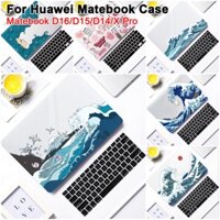 Compatible With HUAWEI D16 D14 Casing Huawei D15 Core i5 Laptop Case 15 Inch MateBook D14 D15 2021 Cover 2020 2018 With Keyboard Cover AIXK