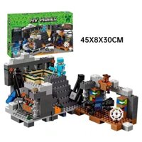 Compatible with LEGO 10470, My World's End Portal, Dungeon 21124,