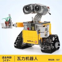 Compatible with Lego 21303 robot mobilization WALL-E series robot tile assembly toys**-&