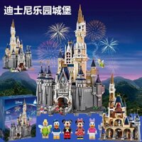 Compatible with LEGO 71040 Disney Castle assembly, high difficulty model, girl&&**