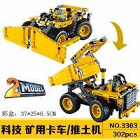 Compatible with LEGO Technology Machinery Group Mining Truck 42035 puzzle assembled 3363*&-&