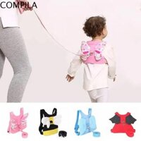 COMPILA Sáng Tạo Dây đai cho trẻ mới biết đi Có thể điều chỉnh Hoạt hình Đai chống thất lạc cho trẻ em An toàn Hình động vật Dây đai dễ thương Phụ kiện xe đẩy em bé