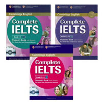 Complete IELTS Band 4-5, 5-6.5, 6.5-7.5 (Mỗi bộ gồm 2 cuốn: Sách  màu,)