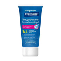 [Compliment] Gel Rửa Mặt Compliment No Problem 3in1 Salicylic Acid Cleansing Gel Wash 200ml Vạch Hồng