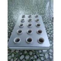 compo 10 bộ chậu trồng rau  thủy canh tĩnh và hồi lưu