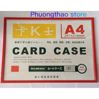 Compo 10 cái card case nam châm A4