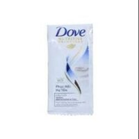 Compo 10 dây Dầu gội Dove Keratin Phục hồi hư tổn gói 6g