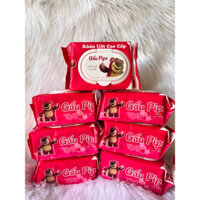 compo 10 gói khăn ướt gấu dâu pipo cao cấp