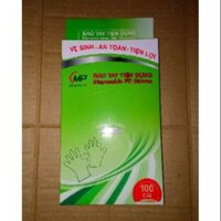 Compo 10 hộp bao tay nilon tiện lợi 100 cái