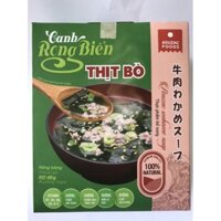 COMPO 10 HỘP CANH RONG BIỂN THỊT BÒ ASUZAC