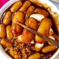 Compo bánh gạo phomai xài sốt tương đen siêu ngon ❤️