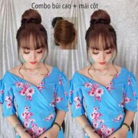 Compo búi phồng mái thưa