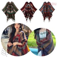 Compu Khăn choàng tua rua mùa xuân mùa hè, Khăn trùm đầu chống nắng Khăn trùm đầu, Thời trang mỏng Phong cách dân tộc Tính khí Cardigan Kỳ nghỉ du lịch