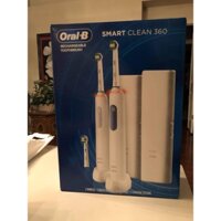 [CÒN 1 SET XẢ KHO] BÀN CHẢI ĐIỆN ORAL - B SMART CLEAN 360 ḌỎ̉ 1.800.000VND