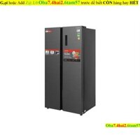 Còn 1c-GR-RS696WI-PMV(60)-AG - Tủ lạnh Toshiba Inverter 555 lít Side By Side GR-RS696WI-PMV(60)-AG Mẫu mới