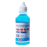 Cồn 90 Độ VP Xanh 60ml  Lốc 10 Chai