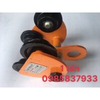 Con chạy đẩy tay 1 tấn Nhật Kawasaki tại Máy NTT bảo hành dài hạn dùng để treo palang hoặc các thiết bị nặng khác