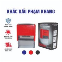 Con Dấu Bán Hàng Cho Shop, Cửa Hàng, Thiết Kế Dấu Theo Yêu Cầu Kích Thước 22x58mm T414
