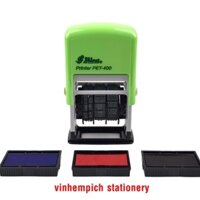 Con Dấu Đóng Ngày Tháng Năm Pet 400 (Đóng Ngày Sản Xuất, Hạn Sử Dụng, Ngày Tháng Năm) Có Mực Sẵn Shi