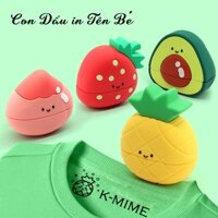 Con Dấu in Tên Bé Theo Yêu Cầu nhân chuyên nghiệp cho trường học, hộp sữa, vải, giấy, điều dưỡng