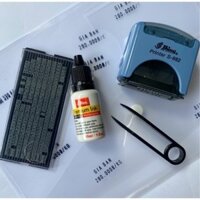 Con Dấu Lắp Ghép Chữ Số Ngày Tháng Năm NSX-HSD Shiny S882, Bộ Chữ 256 Ký Tự Cao 4mm. - Văn phòng phẩm Bảo Quân