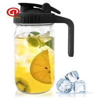 Con dấu Mason Jar tốt nghiệp cho nước ép, sữa, cà phê, trà, nước chanh, nước uống