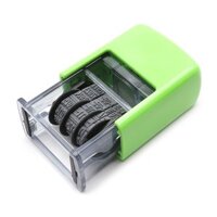 CON DẤU NGÀY THÁNG NĂM SHINY 3mm chiều cao chữ 3mm - Đen