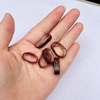 Con đỉa dây đồng hồ chất liệu DA ĐÀ ĐIỂU thật 100  CAM KẾT DA THẬT ĐỦ SIZE - Nâu Đỏ, Nâu Đỏ