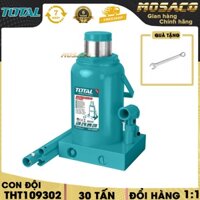 Con đội  30 tấn TOTAL THT109302, khả năng đội 30 tấn. Thiết bị nâng đỡ, chiều cao tối thiểu 285 mm,- MOSACO