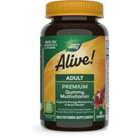 Con đường thiên nhiên sống động Núm vú giả đa Vitamin dành cho người lớn, 90 lần, bổ sung nhai được