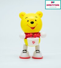 Con gấu Pooh đánh trống LT2016-Q1 Đồ chơi con gấu đánh trống vui nhộn cho bé thích thú chơi đùa Trò chơi cotrong Do choi con gau danh tron vật đánh trống Trò chơi đánh trống Đánh trống Danh trong