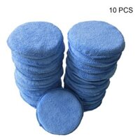 Còn hàng 10 Chiếc Xe Ba Lan Sáp Tròn Bọt Biển Xốp Chống Trầy Xước Miếng Dán Cho Tự Động Mềm Microfiber Xe Sáp Applicat