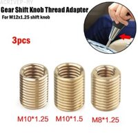 Còn hàng 3 Bánh Răng Dịch Chuyển Núm Ren Adapter Đai Ốc Chèn Bộ M10x1.25 & M10x1.5 & M8x1.25 Adapter Hữu Ích