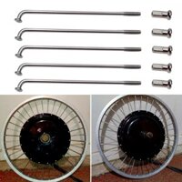 [Còn hàng] 36 CÁI 2.5mm 12G 12K Xe đạp điện Lốp xe thép nan hoa 80-305mm Dây tải nan hoa ❀