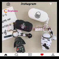 Còn hàng 3C QC06 QCY T5 / T5S Tai nghe Bluetooth Vỏ mềm silicon hoạt hình dễ thương Mặt dây chuyền thời trang cho vỏ QCY T5S