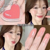 Còn hàng # [93% Đánh giá tích cực] Cô gái Hàn Quốc Zaobao~ Kem highlighter nước không trang điểm giả, tạo khối, trang điểm tự nhiên màu nude, phấn sáng nhẹ, kem má hồng đa năng ky0321