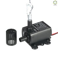 Còn hàng A Decdeal DC12V 5W Máy bơm nước không chổi than Mini siêu yên tĩnh Đài phun nước chìm hồ cá tuần hoàn 2