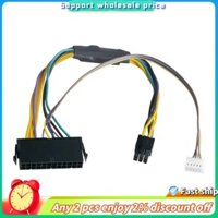 Còn hàng-ATX Main 24Pin Nữ đến 6Pin Nam 6Pin PCI-E PSU Bộ Chuyển Đổi Nguồn Cung Cấp Cáp Kết Nối Cho HP Elite 8100 8200 8300 800G1