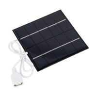 [Còn hàng] Bảng sạc pin năng lượng mặt trời 5W 5V Cắm trại ngoài trời Sạc điện thoại