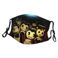 Còn hàng Bendy And The Ink Machine Mặt nạ trẻ em tùy chỉnh Unisex Mặt nạ tái sử dụng Chống bụi Mặt nạ thoải mái