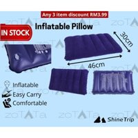 Còn hàng Bơm hơi Du lịch di động Cắm trại Gối không khí Ngủ trưa Đệm không khí Tựa đầu Giường ngủ Tilam Bantal Tidur Angin