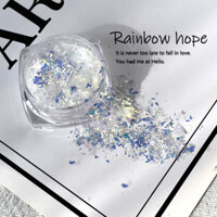 Còn hàng # Bột nhũ mây cao cấp nghệ thuật móng tay ánh sáng và bóng tối, bột nhung tuyết tinh tế, bột opal, vật liệu nghệ thuật móng tay DIY, trang trí cơ bản ky0330