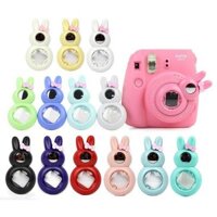 Còn hàng Bunny Gương Tự Phản Hồi Cho Fujifilm Instax Mini 7s 8 8 9 Kitty Camera Tức Thì Cận Cảnh Ống Kính