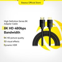 Còn hàng Cáp tương thích HDMI Baseus 8K cho Xiaomi Mi Box 8K / 60Hz 4K / 120HZ 48Gbps Cáp kỹ thuật số cho PS5 PS4 Laptop TV M